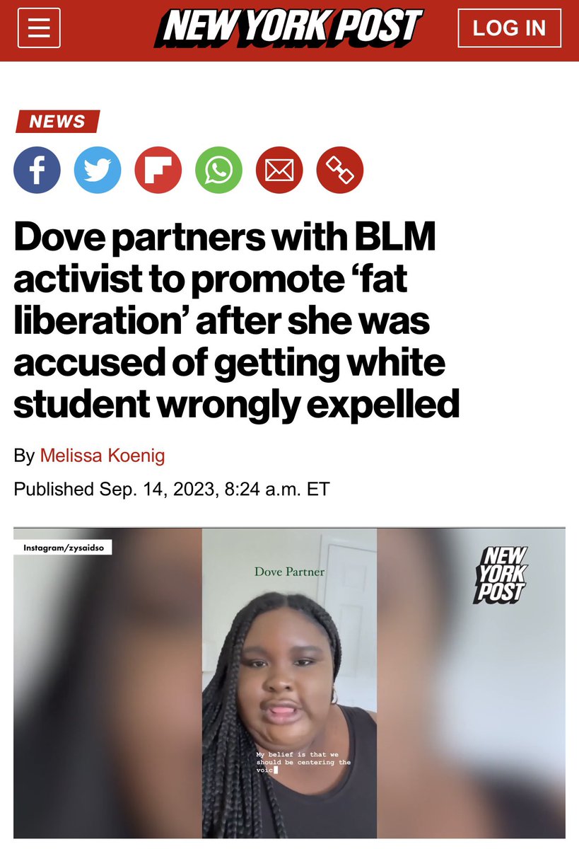 libsoftiktok's tweet photo. So a BLM activist destroyed a women’s life after she made up a hoax about her being racist and now she gets rewarded with a @Dove partnership? Insane. 

Stop giving your $ to woke companies who openly hate you!

Instead use @officialpsq which has products that share your values 🇺🇸

Check them out here: https://t.co/tIog6FNQUK
