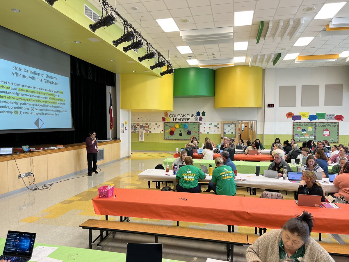 gomez_rene1010's tweet photo. These educators are truly dedicated to supporting ALL our students! We got to celebrate and learn together today @FSHISD https://t.co/wjoSFUCJMf