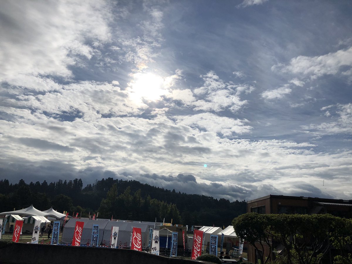 12Oqzeel9Upkipa's tweet photo. 潟上市、晴れてきた❣️
#acmf23 https://t.co/9rDQRjG5Eu
