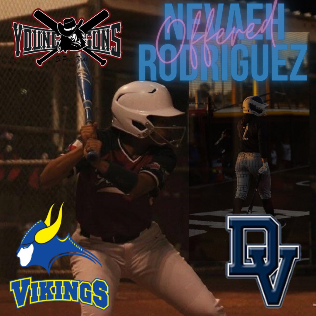 heavenalyssa21's tweet photo. Excited to receive my first verbal offer from Barstow Community College today. Thank you Coach @GarlandReg66439 for giving me an opportunity to play the next level. Go Vikings!💙🥎 
@DVHSVarsitySB @EPYoungGuns https://t.co/UQSt2AmPgU