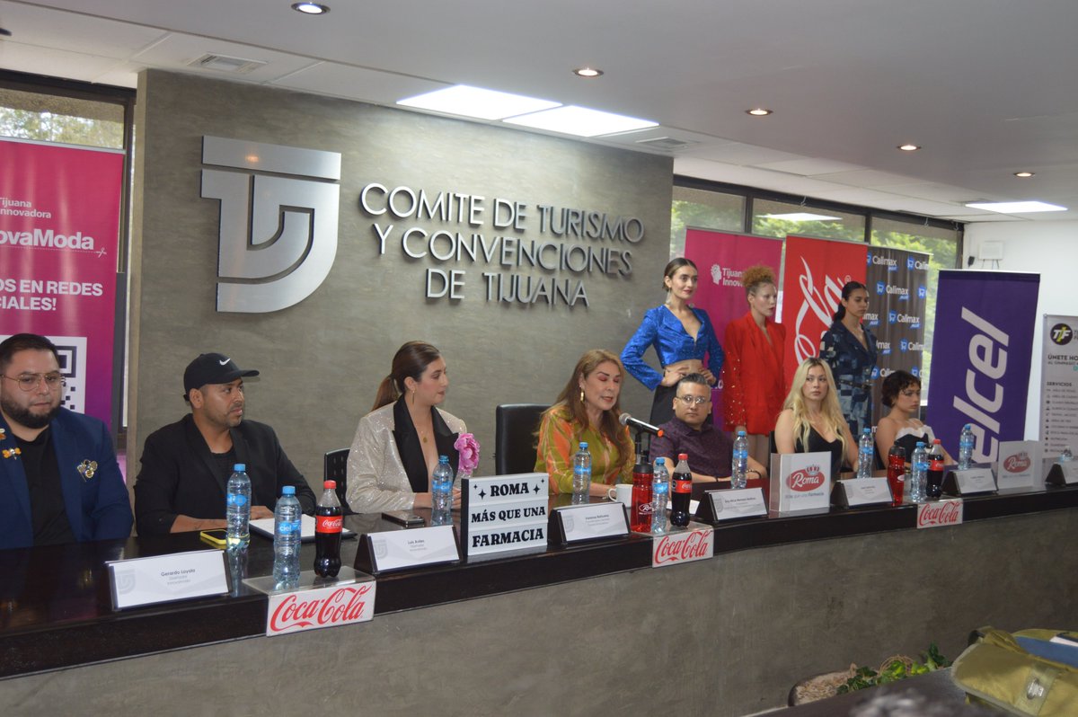 TiBinational's tweet photo. 🚨📢In highlights of the week @InnovaModa_Mx 👗🧵🪡 had their press conference at @DiscoverTijuana to announce their line up & tickets info for the upcoming Fashion Show at #Peninsula on 10/14👚👖🩱
#TijuanaInnovadora #Binational #InnovaModa #fashion https://t.co/nF3Vkv90yU