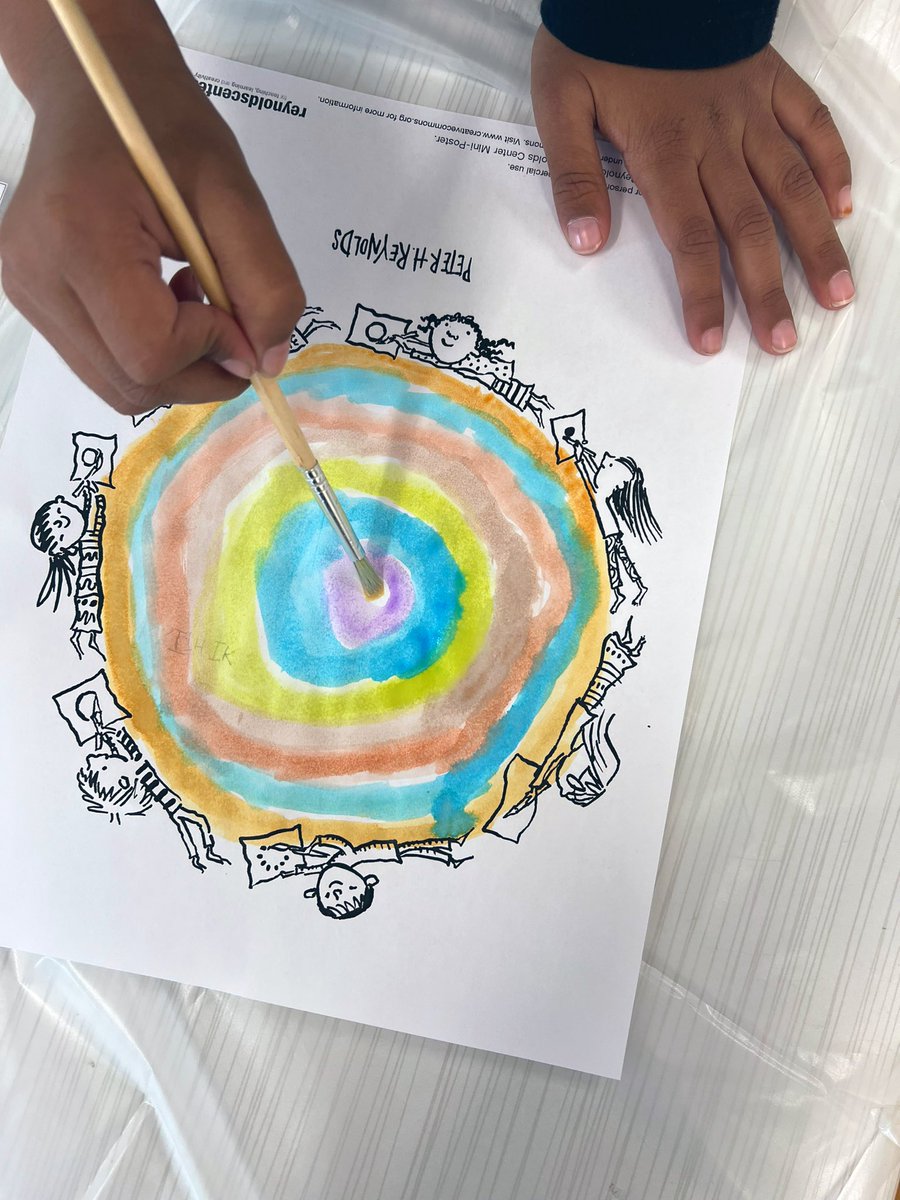 Dot Day fun in Grade 1!  🎨 Students were inspired by the book, The Dot, and applied their own creativity to make their mark in the world 🌍  <a href="/RSP_HDSB/">Rattlesnake Point Public School</a> #InternationalDotDay