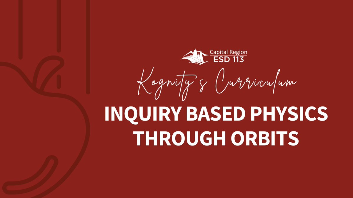 Sign up for Kognity’s Physics Curriculum! Educators will put on the student hat as we explore mathematical modeling of orbits. Learn more and register at bit.ly/3ReZtvf #WeAreESD113 #science