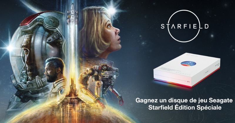 seagategaming's tweet image. 🛸 Dernier appel! Montez à bord du vaisseau Seagate et gagnez un Game Drive de 5TB! #seagategaming #StarfieldGameDrive #Xbox 🚀 Retweetez &amp;amp; gagnez! seagate.media/60109ovij