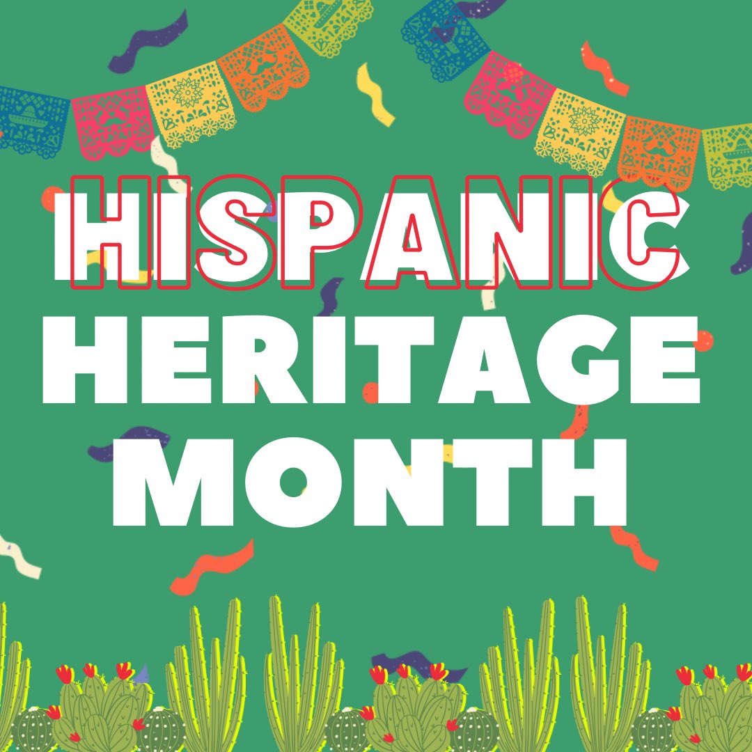 Today marks the start of the #HispanicHeritageMonth, where we celebrate and recognize the strength of all our latino community. 💚🇲🇽