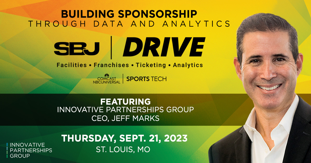 For everyone attending #SBJDRIVE, a special reminder! 🗓️ Our CEO, @Jeff_IPG360, will be taking the stage to share invaluable insights on data-driven sponsorships. 📊💼 @SBJ