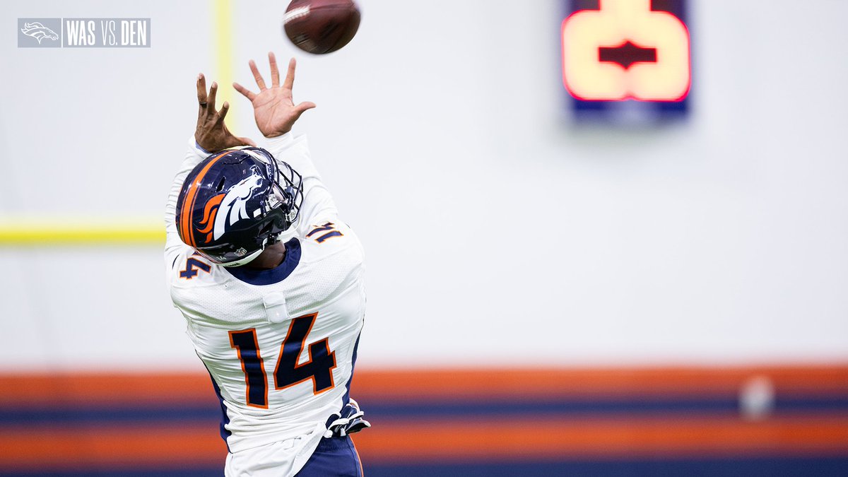 Broncos's tweet image. Fine-tuning for #WASvsDEN. 💪

📸 » bit.ly/3sS6MyZ