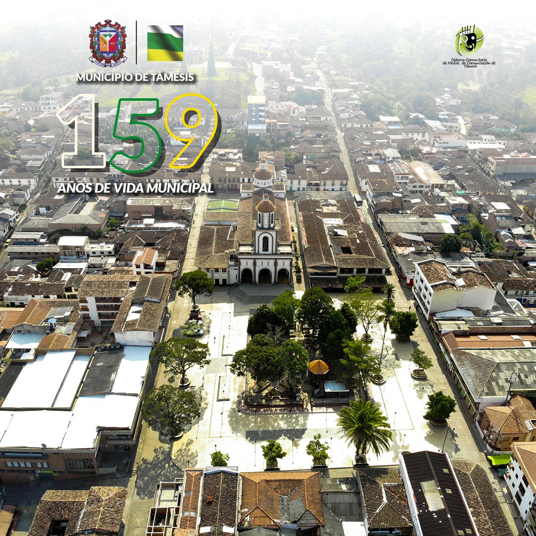 TamesisTeve's tweet photo. Hoy celebramos 159 años de vida municipal 🤍💚💛
Conmemoramos el esfuerzo de muchos tamesinos a lo largo de su historia para hacer de este municipio un territorio lleno de oportunidades.
#ContandoLoQueSomos https://t.co/HkNs2KI9pK