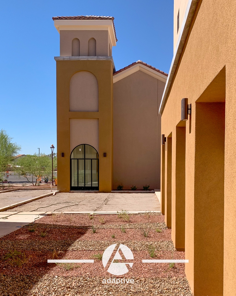 adaptivearch's tweet photo. Construction is nearly complete at St Clare of Assisi Church, and we're adding the final touches to the landscaping and hardscaping. Exciting times ahead – stay tuned for more updates! #StClareOfAssisi #constructionprogress #architecture #design #adaptivearchitetcts https://t.co/hguHlb22rY