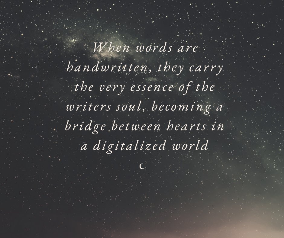 ✍️ Carrie Pierce, The Art of the Handwritten Note tweet media