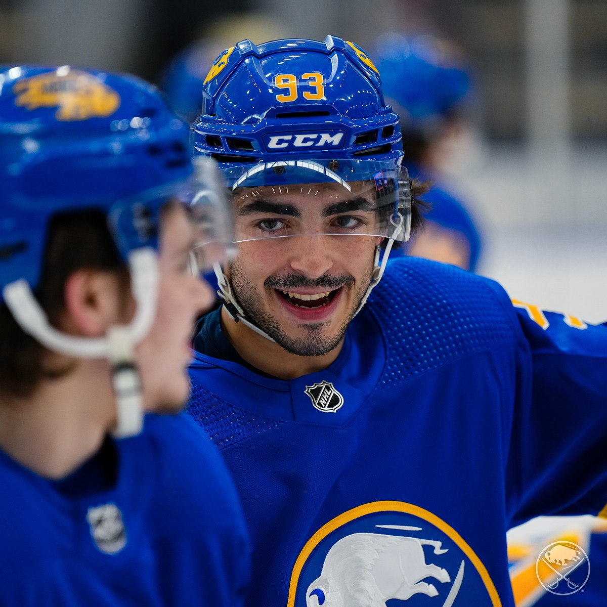 BuffaloSabres's tweet photo. The puck has dropped on our first game of the 2023 Prospects Challenge! 

Tune in on YouTube or our website.
