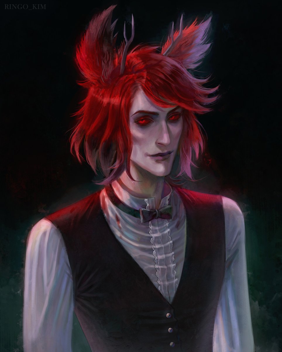 Alastor 🖤
~Part 1
#Alastor #hazbinhotel #vivziepop #fanart #digitalart #artgallery #art #drawing #illustration #darkfantasy #painting