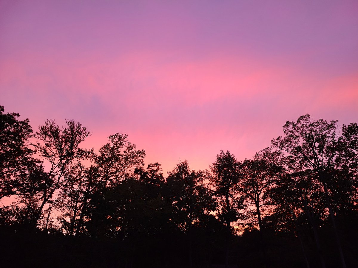 Sunset in the country