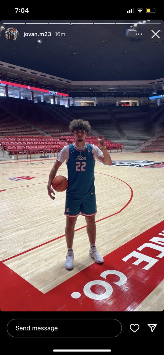 6’10 Jovan Milicevic is on campus at the University of New Mexico. You’re simply not going to find more polished prospect with his size &amp; IQ in the class of 2024 from Canada. If I had to pick one prospect who I KNEW would pay off  it’d be Jovan. I’d bet the house on it. 

🍁⏰
