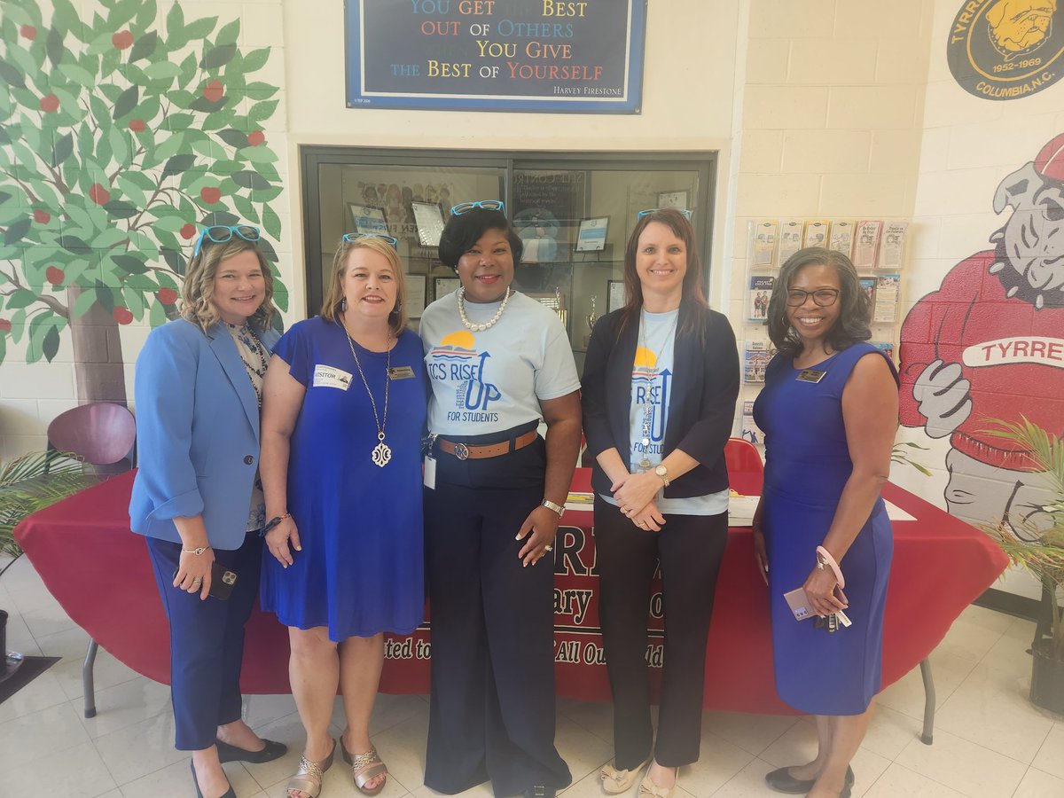 TycoSchools's tweet photo. Thank you NC Superintendent Truitt , DPI Cares Team, Families and Tyrrell County Community leaders for celebrating our district gains in student achievement, meeting and exceeding growth expectations! https://t.co/guIVya4jai
