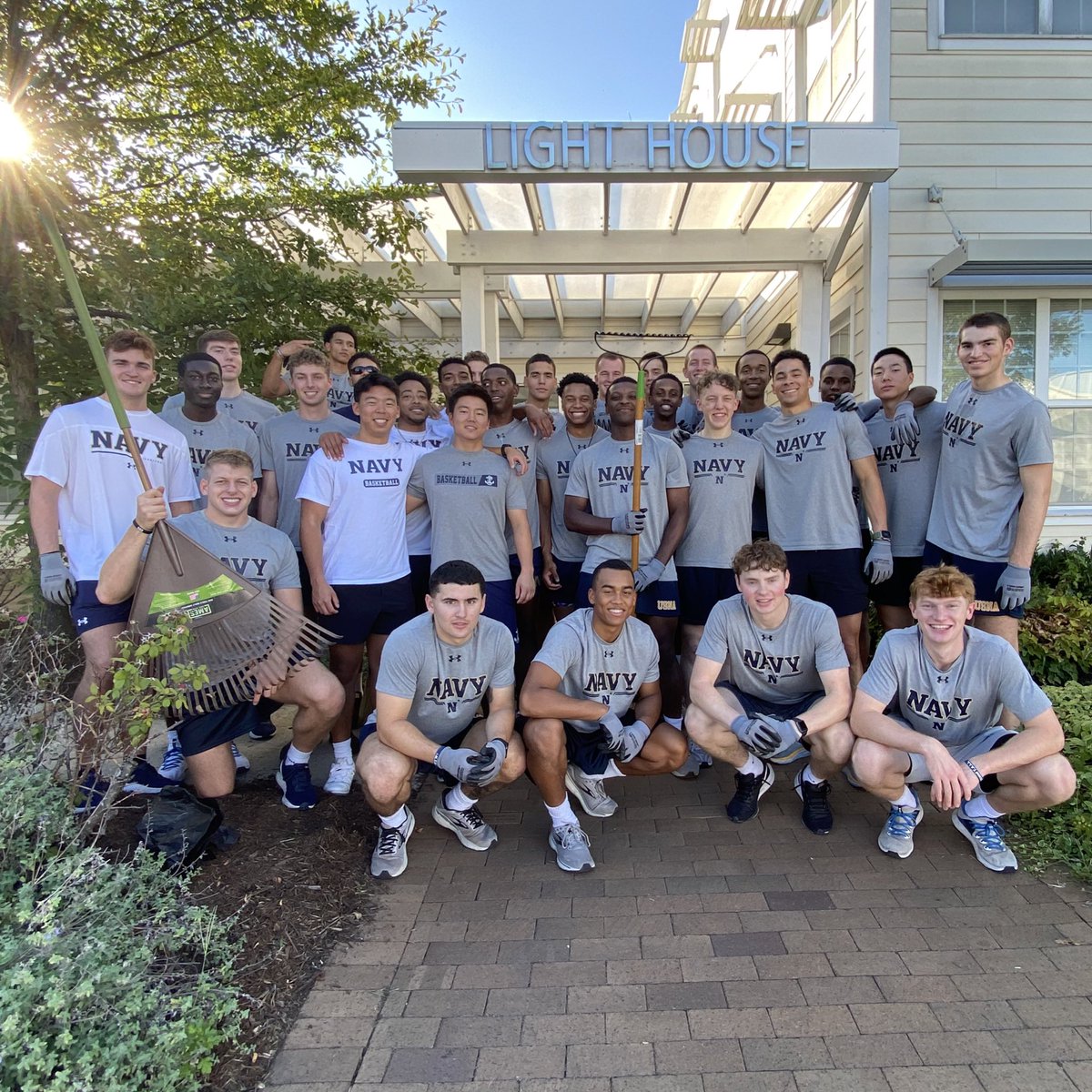 Navy Men’s Basketball tweet media