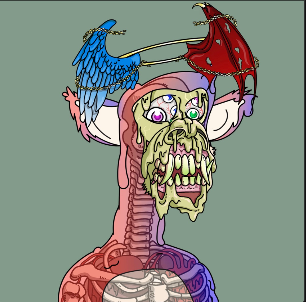 Poyozo_'s tweet photo. Dont worry, heโs ok. #LWYS #PolygonMutant #PolygonNfts https://t.co/2sk9loKQeB