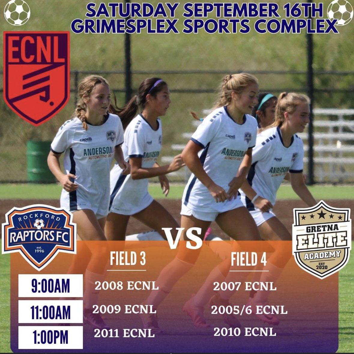 RRaptorsfc's tweet photo. Ecnl weekend… First up Gretna… @ECNLgirls https://t.co/wBzzhudzId
