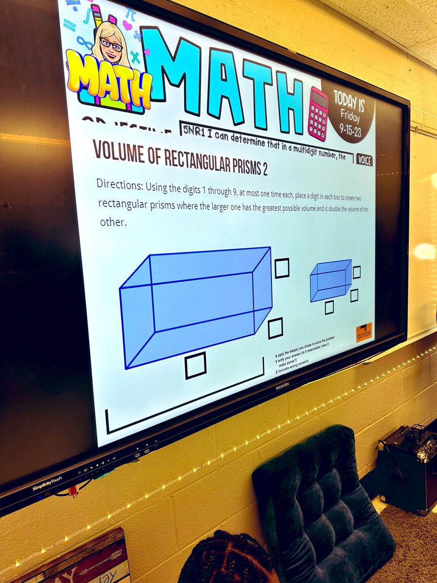 J68Janis's tweet photo. Open Middle Math Challenge! It’s Friday! #growyourbrain 
@NESBraves @chrisleycreator https://t.co/Seq1MKUc4s