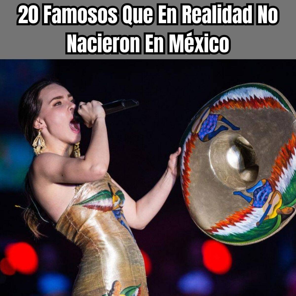 LifestyleLatino's tweet photo. Famosos que son mexicanos de corazón pero no de nacimiento