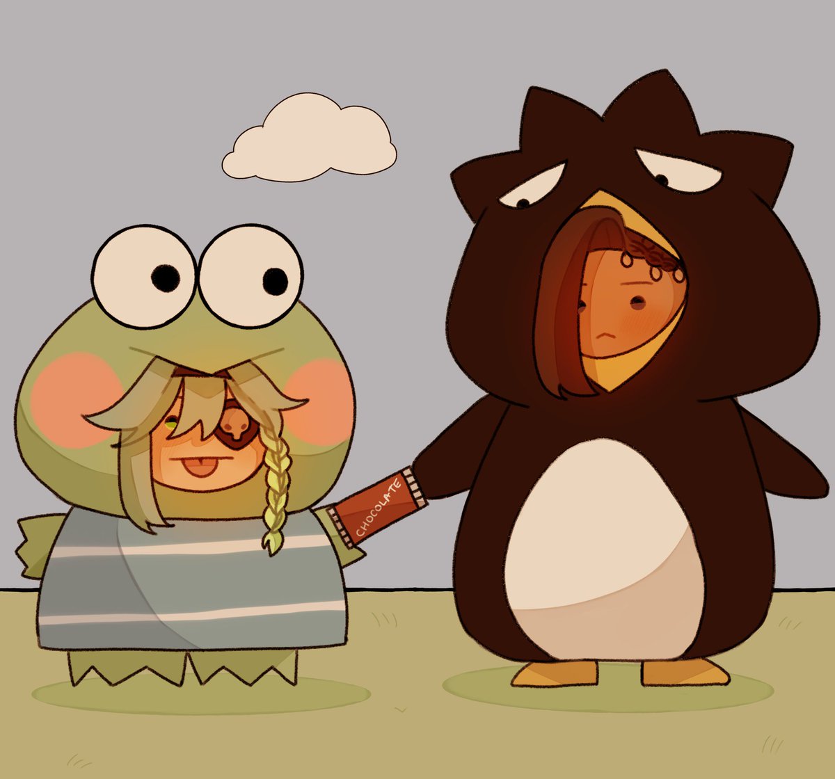 keroppi and badtz-maru look different here...

🎨 shinaeterii