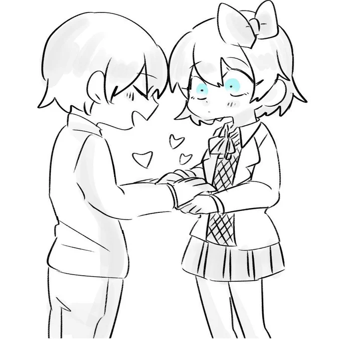 これは過去に描いたDDLCもっと描きたい 