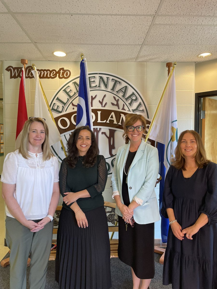Had a wonderful visit with MLA Al-Guneid <a href="/woodlands/">woodlands</a> today. Important to make connections bringing community and schools together. <a href="/neclose/">Nancy Close</a>  <a href="/NagwanYYC/">Nagwan Al-Guneid</a> #wearecbe