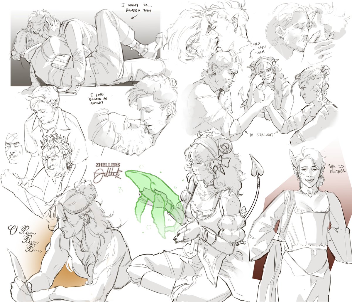 Jules | commissions open tweet media