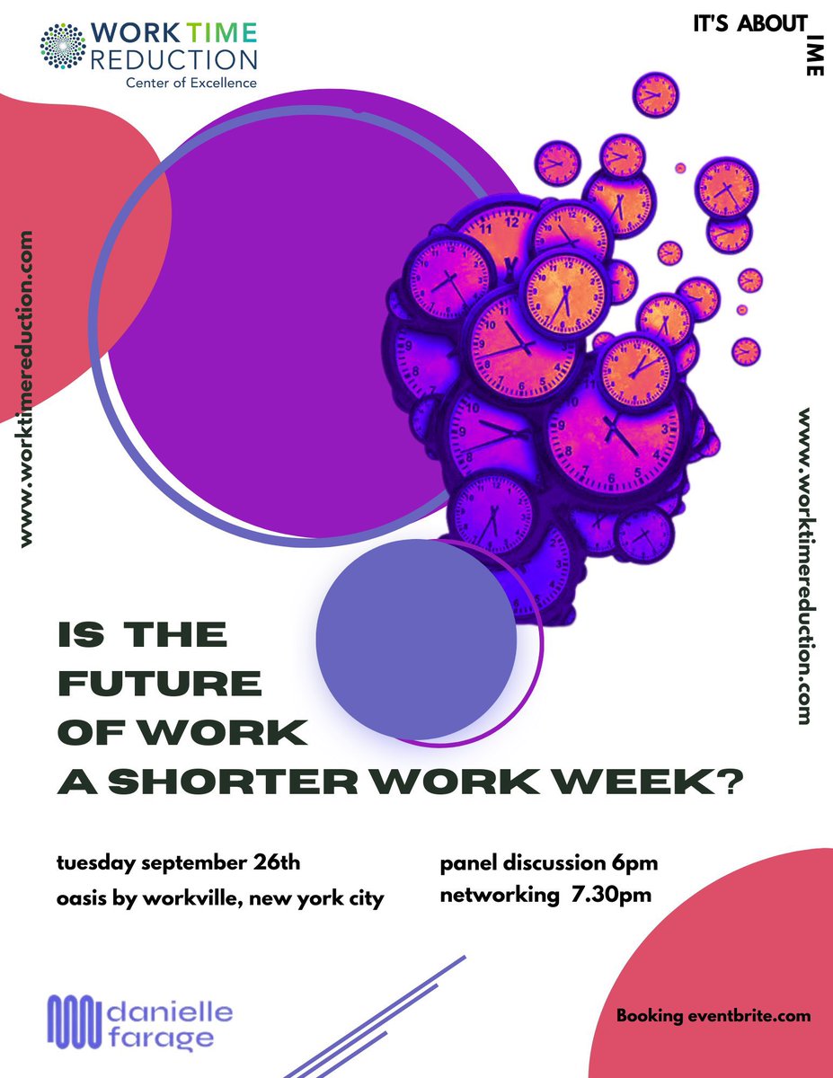 Gene Murphy (@genemurphy) on Twitter photo The burning question on everyone's mind: Is the future of work destined to embrace a shorter workweek?
Join in on an engaging discussion in New York on #ShorterWorkWeek and its potential impact on the way we work and live with speakers including :
@HybridFuturist, <a href="/HamzaK/">Hamza Khan</a>, The burning question on everyone's mind: Is the future of work destined to embrace a shorter workweek?
Join in on an engaging discussion in New York on #ShorterWorkWeek and its potential impact on the way we work and live with speakers including :
@HybridFuturist, <a href="/HamzaK/">Hamza Khan</a>,