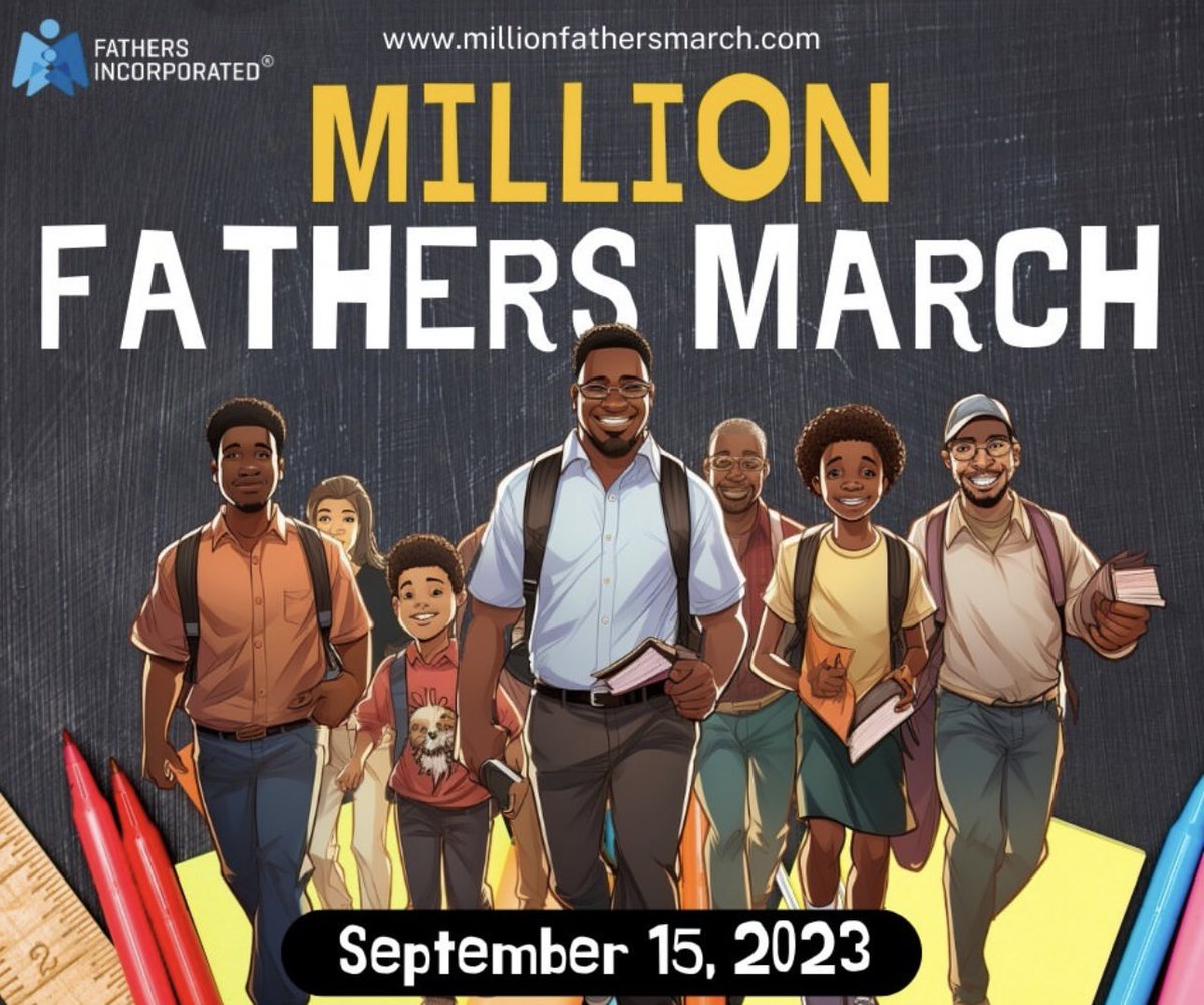 tigerpride2017's tweet image. Million Fathers March at The Pride of the Pines 🐅 Fathers and father figures seized the moment and brought their children to school and made it a memorable experience. This day that will stay with them for a lifetime!
#MFM2023 #millionsfathermarch #millionsfathermarch2023
