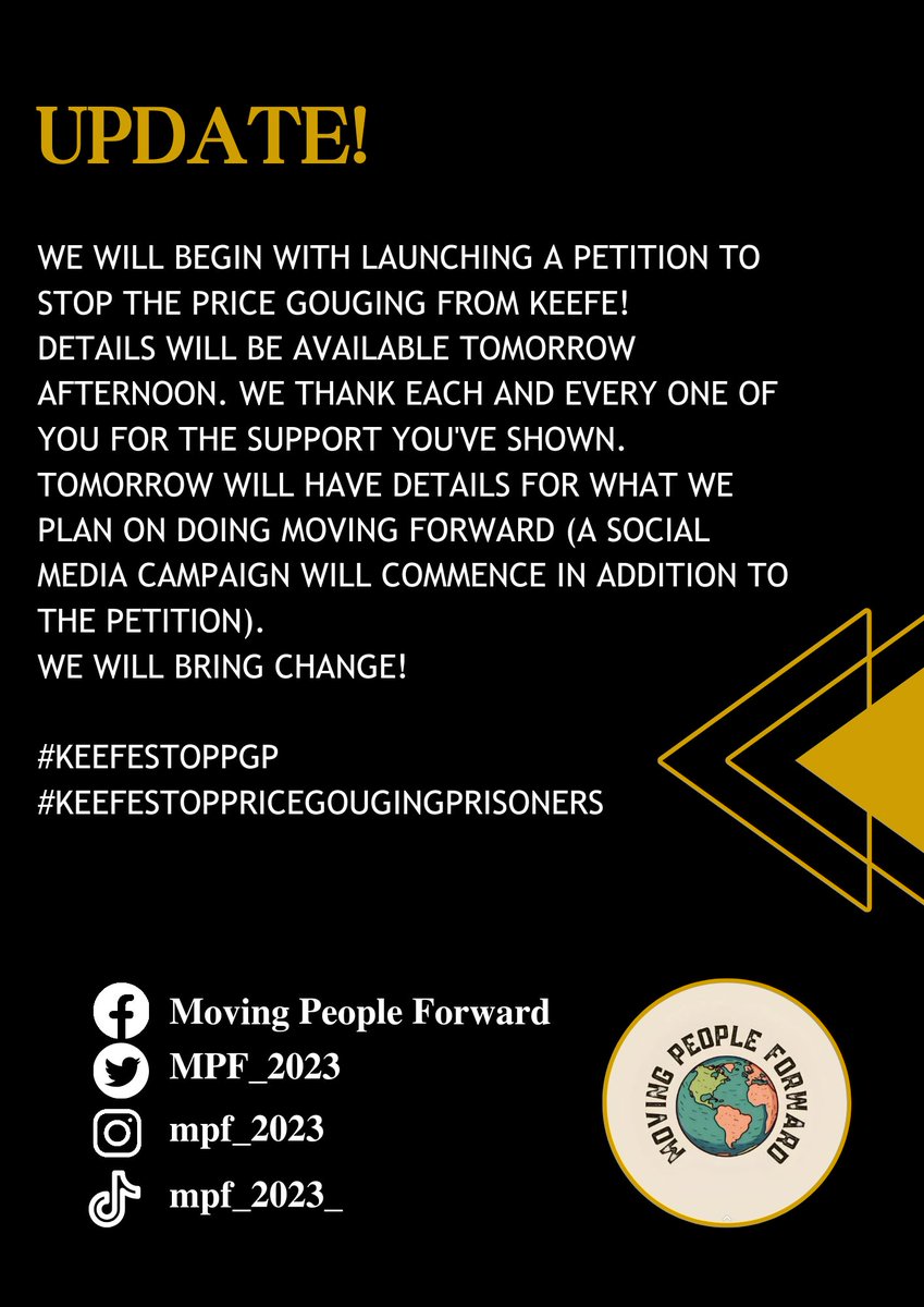 MPF_2023's tweet photo. #KEEFESTOPPGP
#KEEFESTOPPRICEGOUGINGPRISONERS https://t.co/XgB3mTZOwL