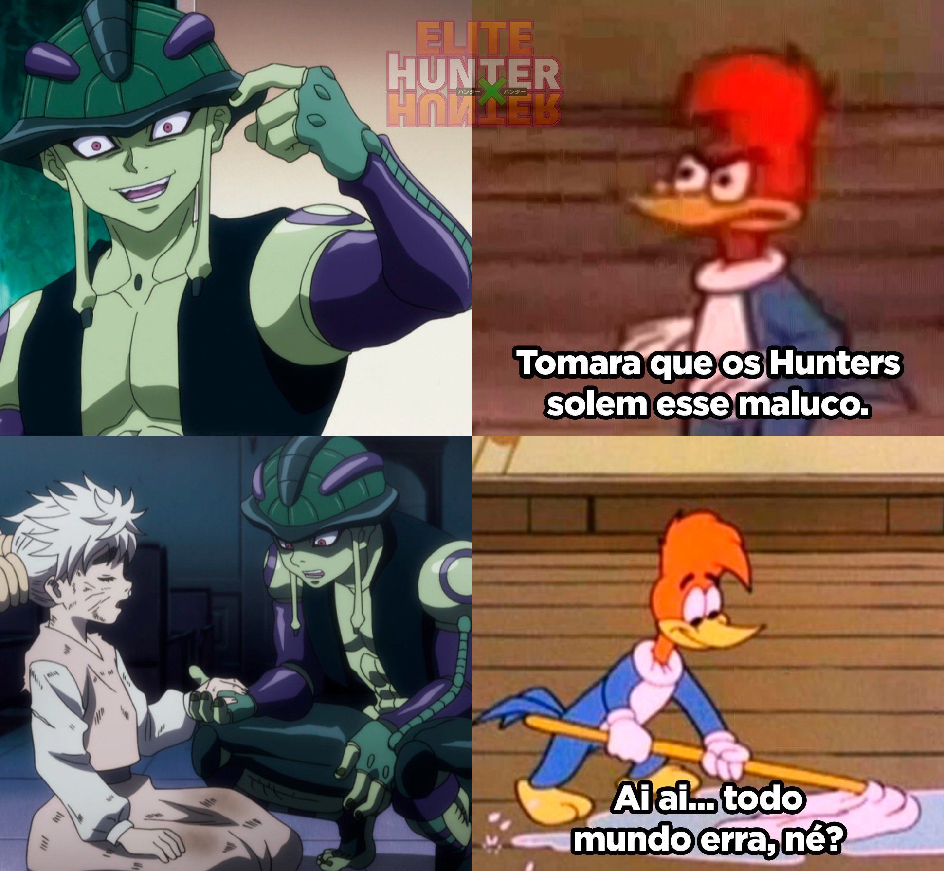 Né isso! - Elite Hunter x Hunter