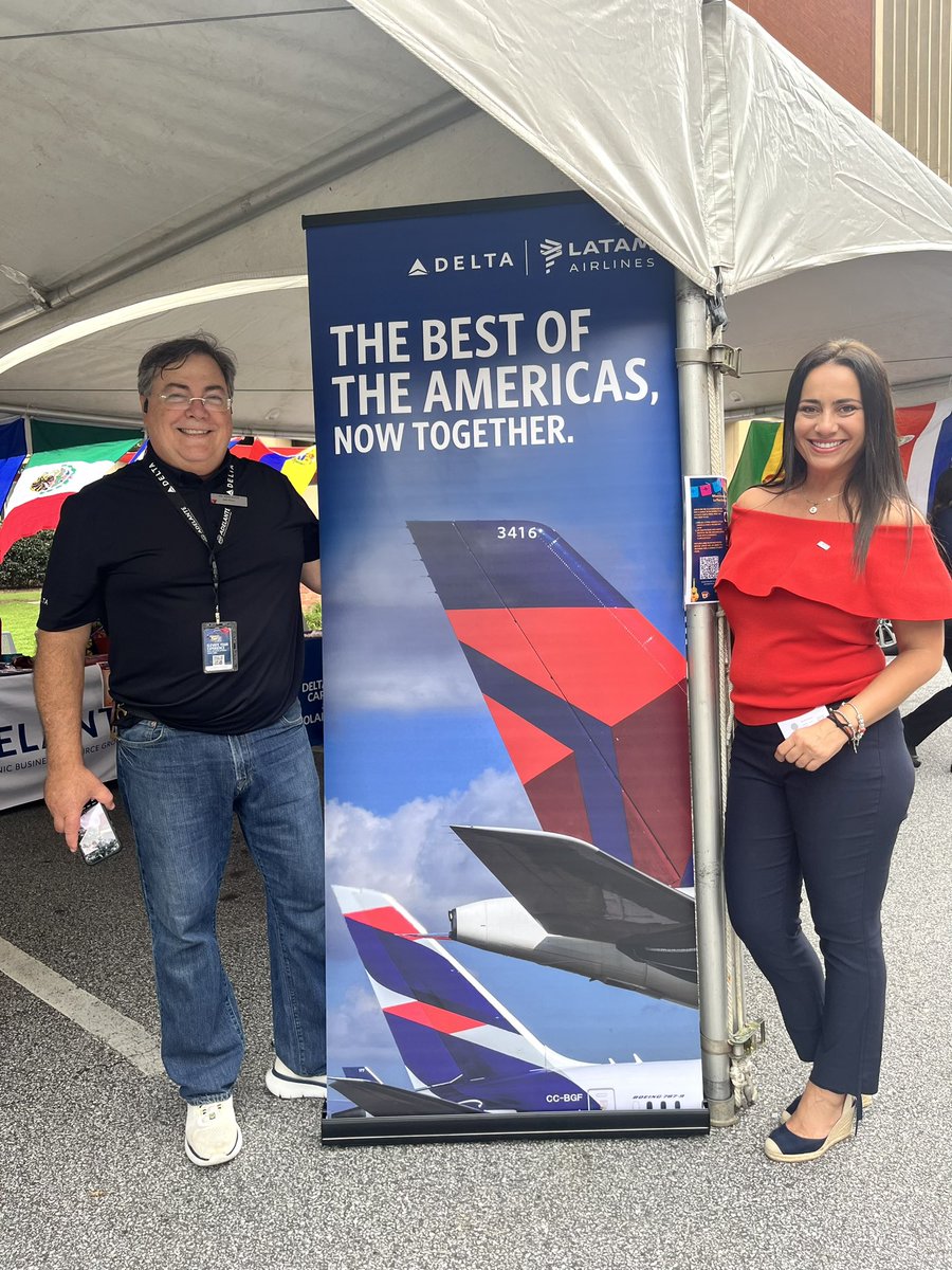 LACCGeorgia's tweet photo. To kickoff the Hispanic Heritage Month festivities, the LACC had a wonderful time attending Delta's Latin and Hispanic Business Resource Group, ADELANTE Hispanic Heritage Month Celebration La Plazita at the Delta Air Lines corporate offices. https://t.co/7tjfC85AX7