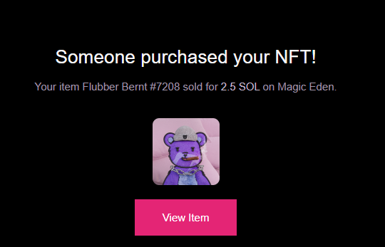 noegrets3's tweet photo. Just a few more of these Solana NFT sales and I'll have enough to buy a latte
#solbears #SolanaNFTs https://t.co/c4RrRJbf4N