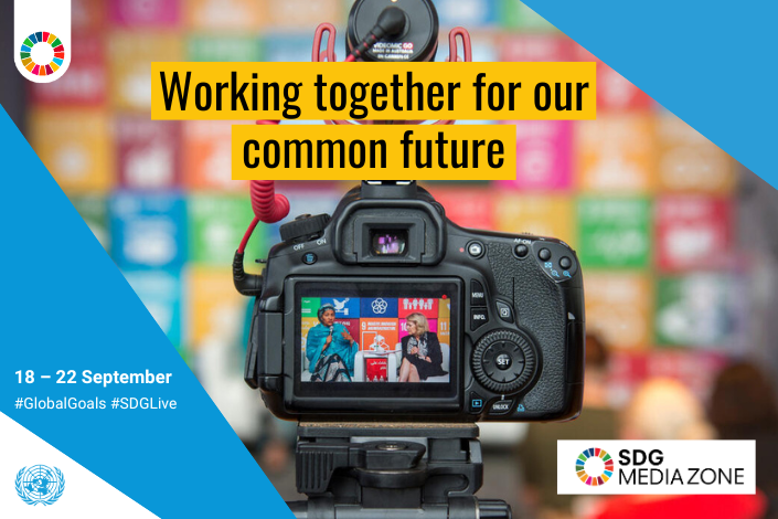 The SDG Media Zone at #UNGA features conversations highlighting the tireless efforts of the global community to accelerate action toward the #GlobalGoals and a better future for everyone.

Watch #SDGLive here: un.org/en/sdgmediazon…