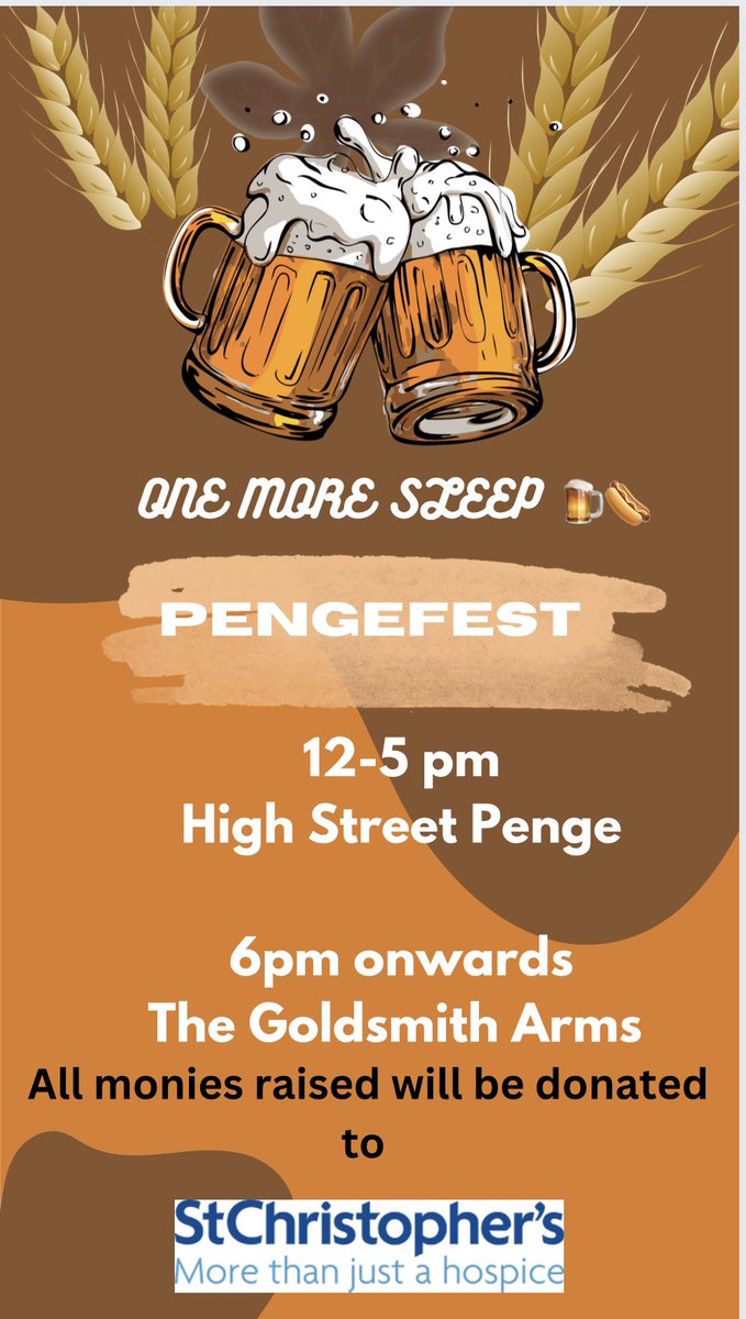 Pengefest (@pengefest) on Twitter photo Pengefest 16.09 Penge High Street
<a href="/SoutheyBrewing/">SoutheyBrewingCo</a> <a href="/threehoundsbeer/">Three Hounds Beer Co</a> <a href="/thepengetourist/">Penge Tourist Board</a> <a href="/GreenGymPenge/">Penge Green Gym 🍃💚🍃</a> <a href="/SE20Penge/">Penge SE20</a> <a href="/designerdrapes2/">designerdrapes</a> <a href="/cpdinosaurs/">Crystal Palace Dinos</a> <a href="/Beckenham/">BeckenhamTown 🇪🇺</a> Pengefest 16.09 Penge High Street
<a href="/SoutheyBrewing/">SoutheyBrewingCo</a> <a href="/threehoundsbeer/">Three Hounds Beer Co</a> <a href="/thepengetourist/">Penge Tourist Board</a> <a href="/GreenGymPenge/">Penge Green Gym 🍃💚🍃</a> <a href="/SE20Penge/">Penge SE20</a> <a href="/designerdrapes2/">designerdrapes</a> <a href="/cpdinosaurs/">Crystal Palace Dinos</a> <a href="/Beckenham/">BeckenhamTown 🇪🇺</a>