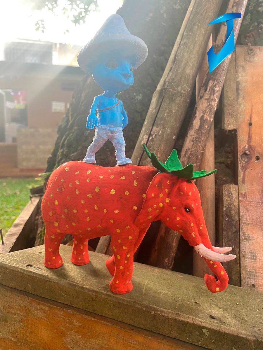 juanperoen3d's tweet photo. This two are the best maquiavelic figures around the world, here is the #SmurfCat and the #mañanadefresa this two are in my  @Cults3D account. go search  "smurfcat" and "mañanadefresa" https://t.co/nJq0vNjFyL