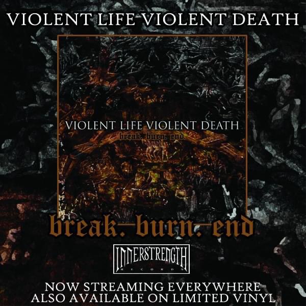BREAK. BURN. END. has officially been released and is streaming everywhere - geni.us/VLVD 💀