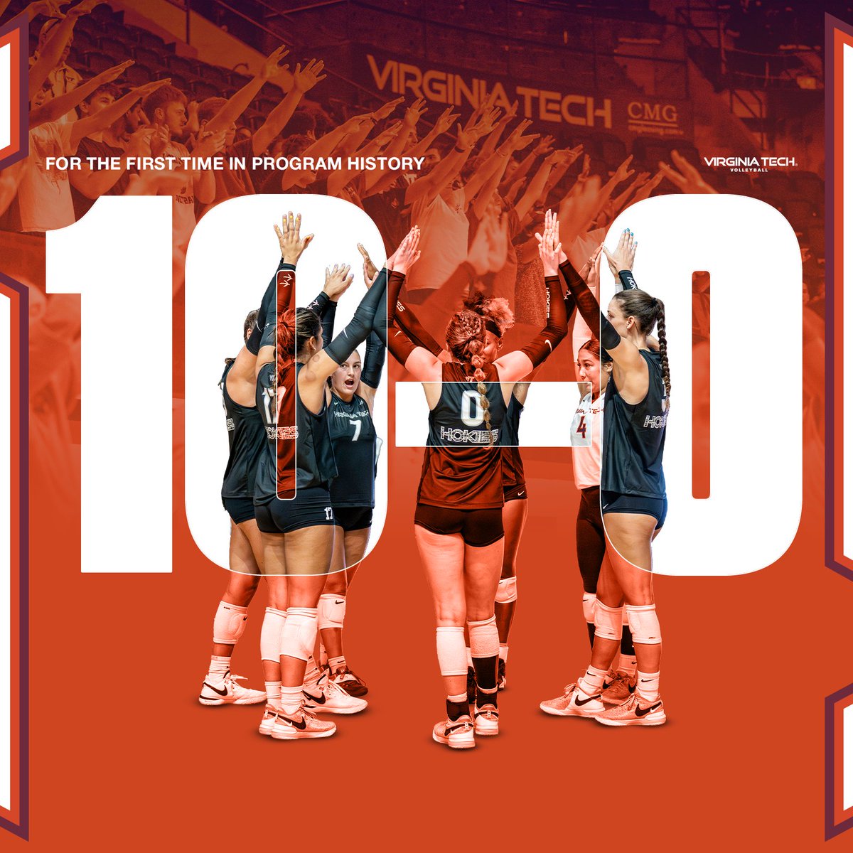 𝕽𝖊𝖈𝖔𝖗𝖉 = 𝔅𝔯𝔬𝔨𝔢𝔫

#Hokies 🦃