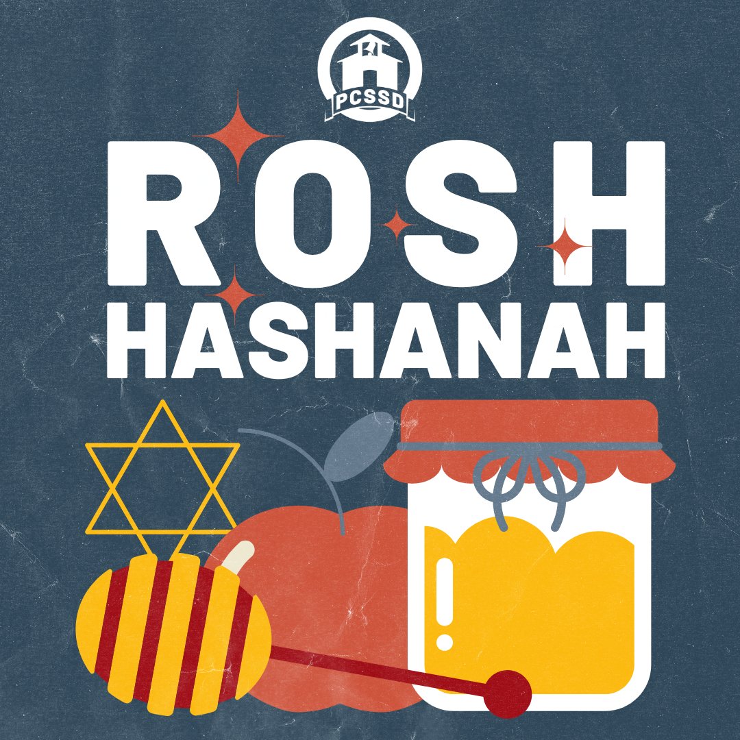 pcssdschools's tweet image. Happy Rosh Hashanah! PCSSD wishes our Jewish community a year of peace, blessings and good health.
#pcssdproud #serveall