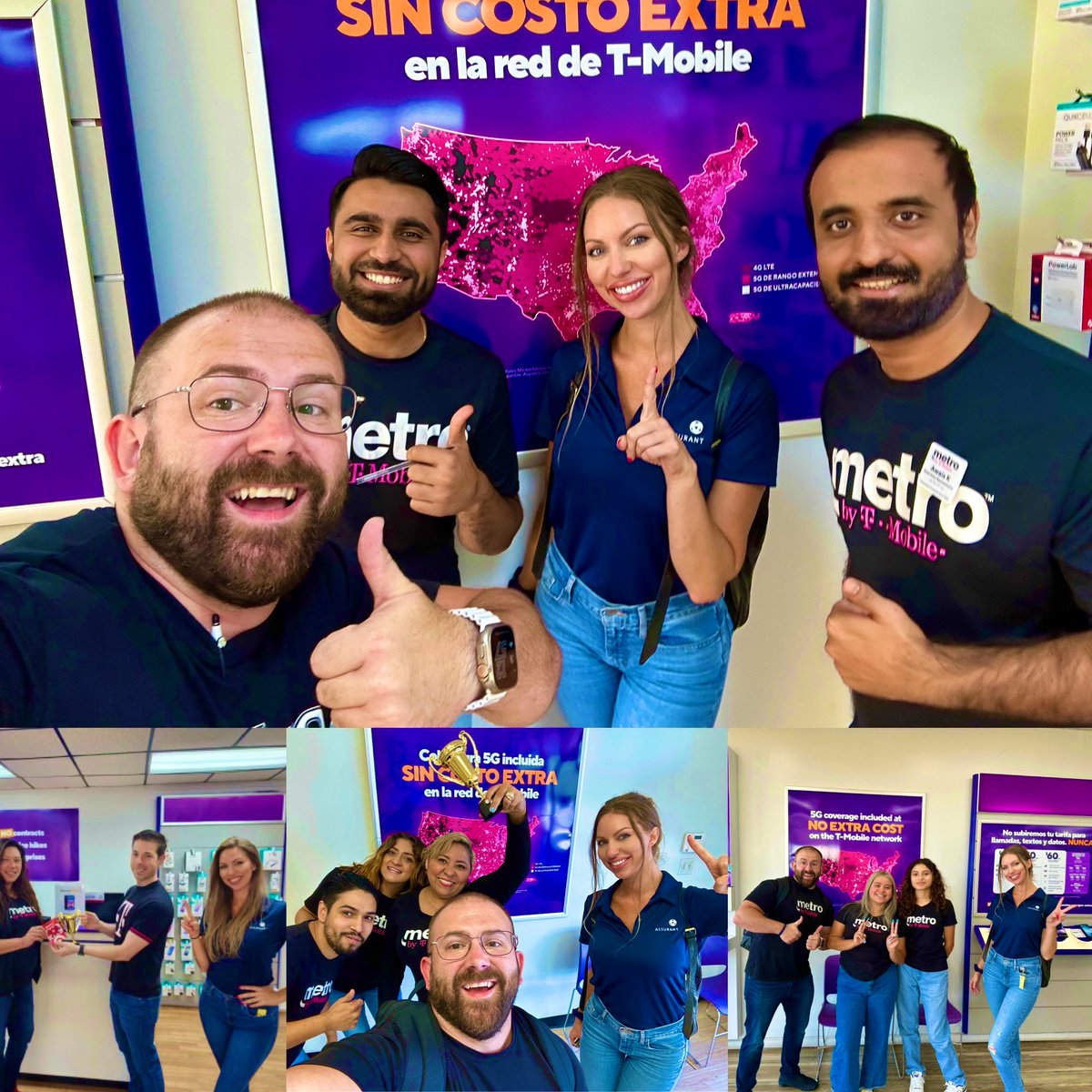 Awarding our incentive winners in the Nashville Market who absolutely crushed it in PHP Attach Rate!  <a href="/JuhazyMartin/">Martin Juhazy</a> <a href="/MagentaJustice/">Brandon Justice</a> <a href="/5GReyes/">Gary Reyes</a> <a href="/AlVasquez14/">Al Vasquez</a> <a href="/jamie_woodruff9/">Jamie Woodruff</a> <a href="/TimMiller44/">Tim Miller</a>