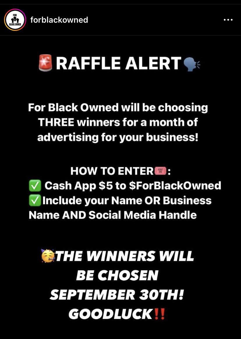 ENTER! #BlackBusinessOwners #BlackOwned 🥳🥳