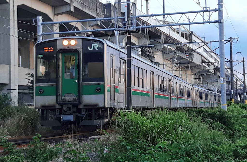 おはようございます🌤 8／5撮影📸 陸羽街道踏切付近にて (東北本線 新白河発車後の1つ目の踏切) 2147M 普通 郡山 行き 🚃701系 ...