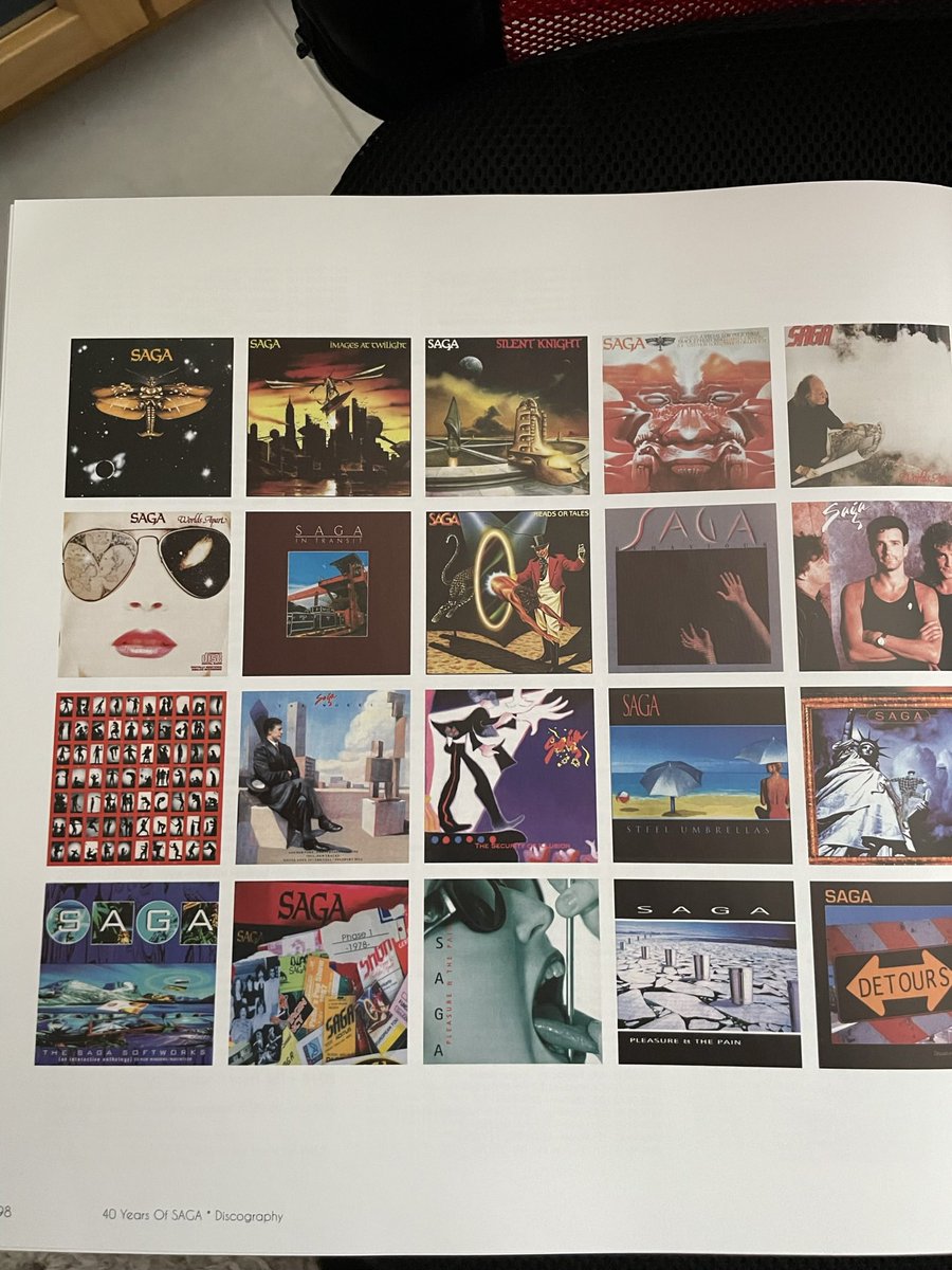 marillion073's tweet photo. Where are the Saga Fans???
A Gigantic band with a Gigantic Discography!!
Any favorite album among all these Gems?
#Saga
#ProgRock
#Summer
#Discographies
#Music https://t.co/Xjvm6rOqmB