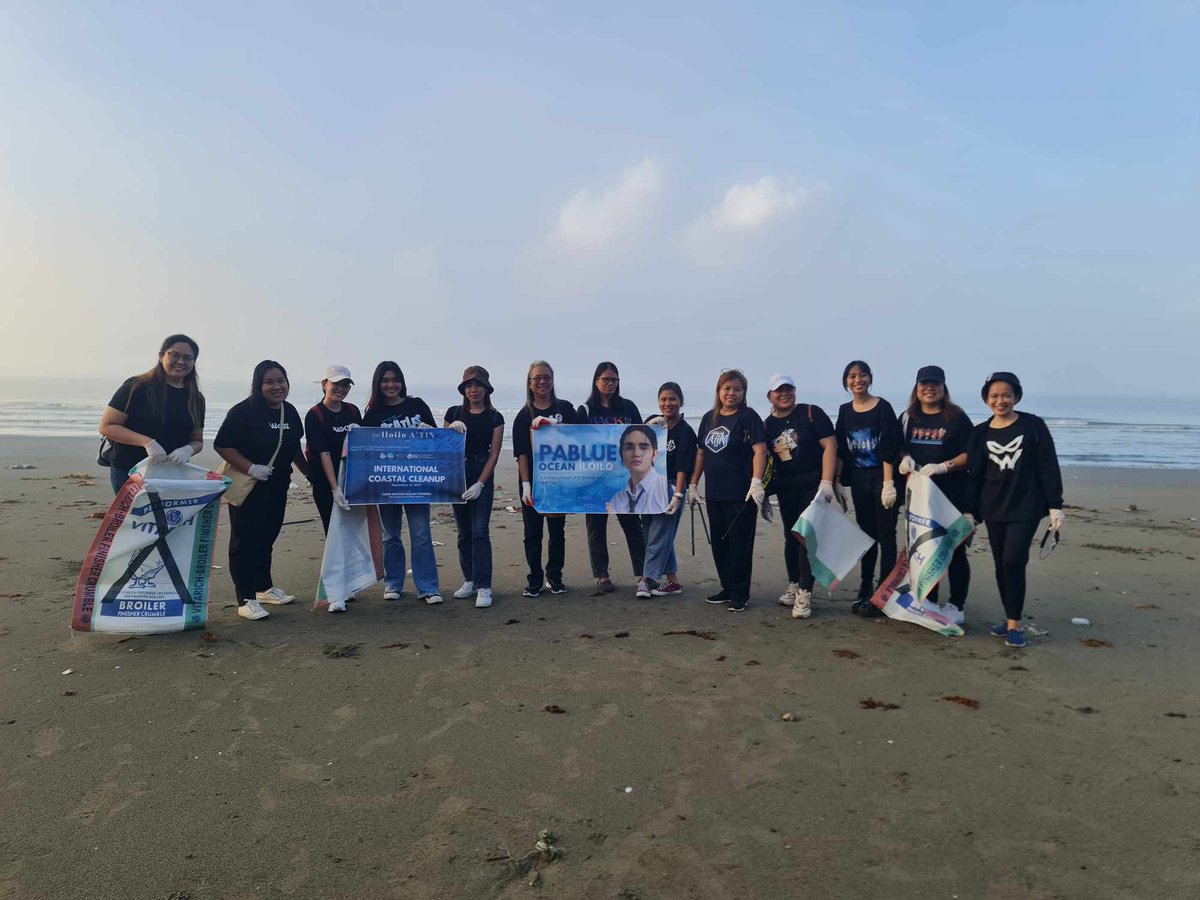 jeeznutsdtd's tweet photo. Saving oceans one step at a time. π
To celebrate Pablo's birthday, @AtinIloilo joins the International Coastal Cleanup 2023 with @DENROfficial Region VI.
PABLUE OCEAN ILOILO
#DENR6 #IloiloAtin
#SeaTheChange
#InternationalCoastalCleanup2023 @imszmc https://t.co/YewsmAxc4s