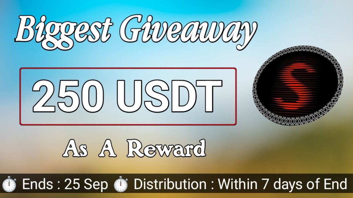 Virtual Land × sonorusofficial  #Giveaway🥳

🏆Prize Pool:- 250$ USDT 😱

☑️ Follow  &amp; <a href="/VirtualLand_/">Virtual Land || Metaverse ❤️‍🔥</a> &amp; @sonorusofficial
☑️ Like, RT &amp; Tag 3 Friends
☑️ Complete Gleam ⤵️
gleam.io/LgCxH/sonorus-…

⏳Ending 25 September 
#Giveaway #NewGiveaway #Airdrop #USDTGiveaway