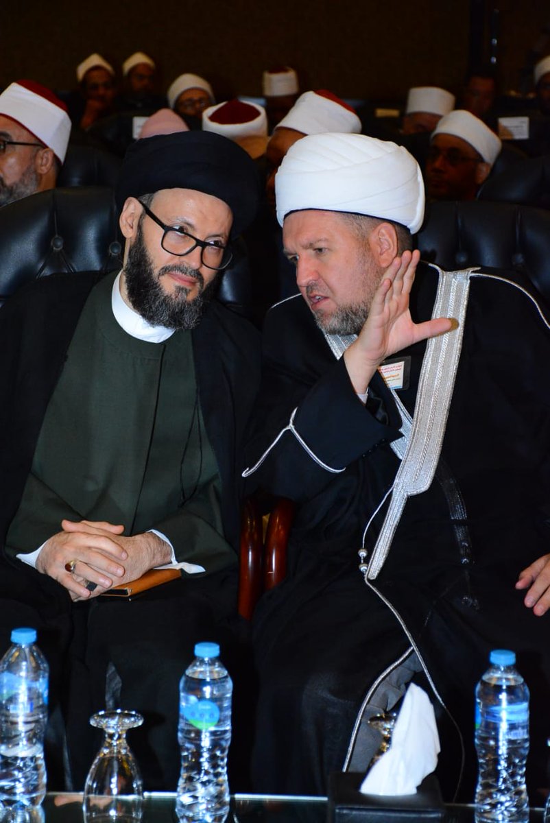 خلال مشاركة #العلامة_السيد_محمد_علي_الحسيني في مؤتمر الفضاء الإلكتروني والوسائل العصرية للخطاب الديني بين الاستخدام الرشيد والخروج عن الجادة المنعقد في القاهرة تم التأكيد على بناء جسور التواصل والحوار والتقارب بين #المذاهب_الإسلامية 
#التقريب_بين_المذاهب_الاسلامية
<a href="/taqribislamic/">التقريب بين المذاهب الاسلامية</a>