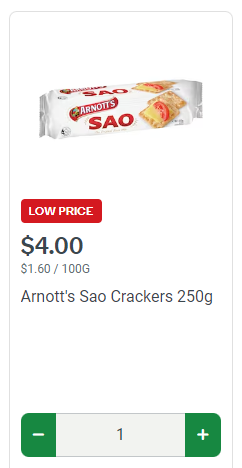 mitchwheat (@mitchwheat) on Twitter photo Got to love big supermarkets sly price increases. Here's how you do it. Raise the cost by 80 cents but then slap a 'low price' sticker on it: Thanks <a href="/woolworths/">Woolworths</a> Got to love big supermarkets sly price increases. Here's how you do it. Raise the cost by 80 cents but then slap a 'low price' sticker on it: Thanks <a href="/woolworths/">Woolworths</a>