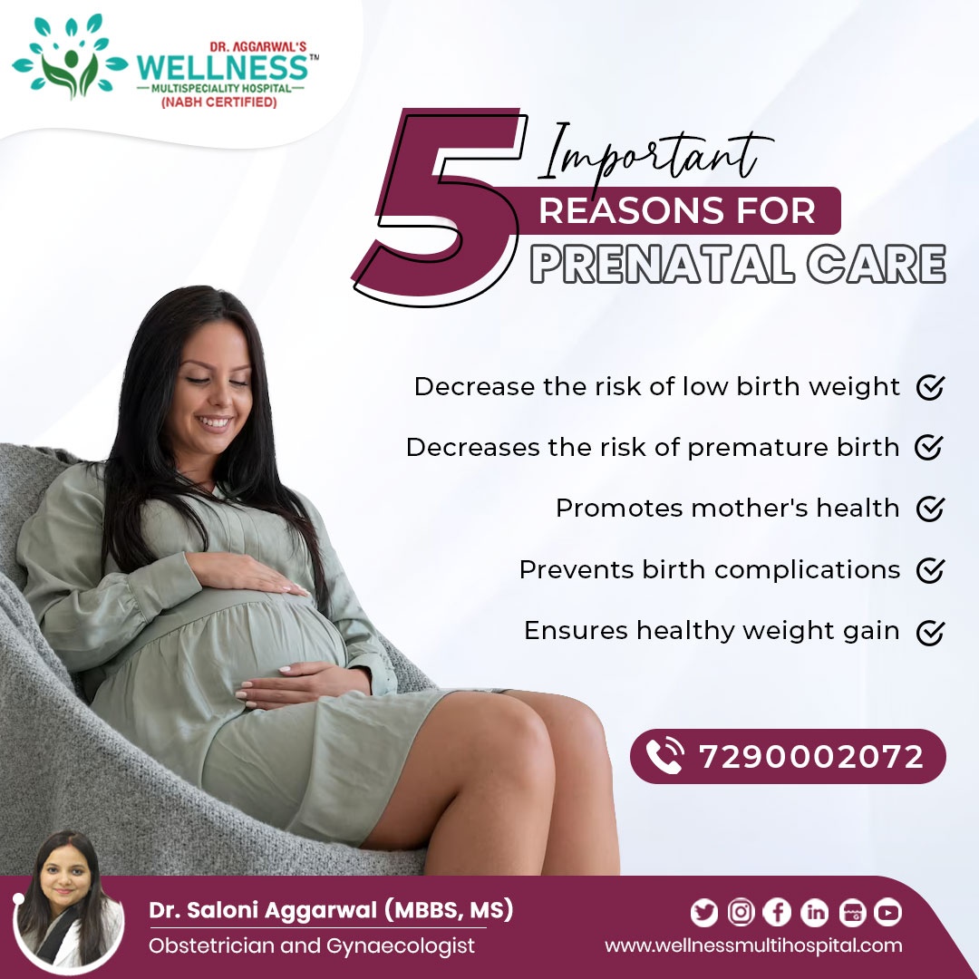 'Prenatal care is crucial, and we are here to support you during your pregnancy journey.'
.
Book an appointment@ wellnessmultihospital.com/book-an-appoin…
.
#wellnessmultispecialityhospital #wellnesshospital #wellnessmultihospital #drsaloniagrawal #multispecialityhospital
#pregnancy