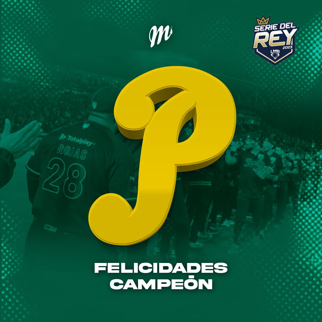 Felicidades campeón <a href="/Pericos_Oficial/">Pericos de Puebla</a> 👏🏻